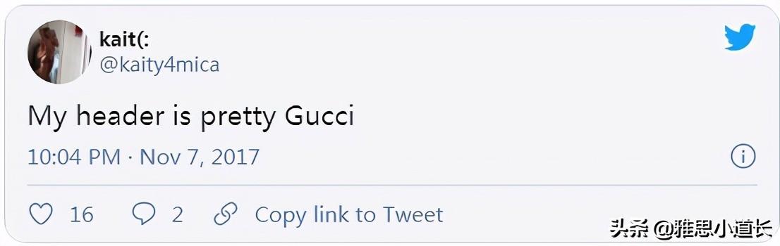 Gucci是什么意思,外国人说youtoo是什么意思