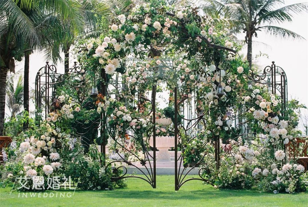 高级英式婚礼视频,法式花园风格婚礼