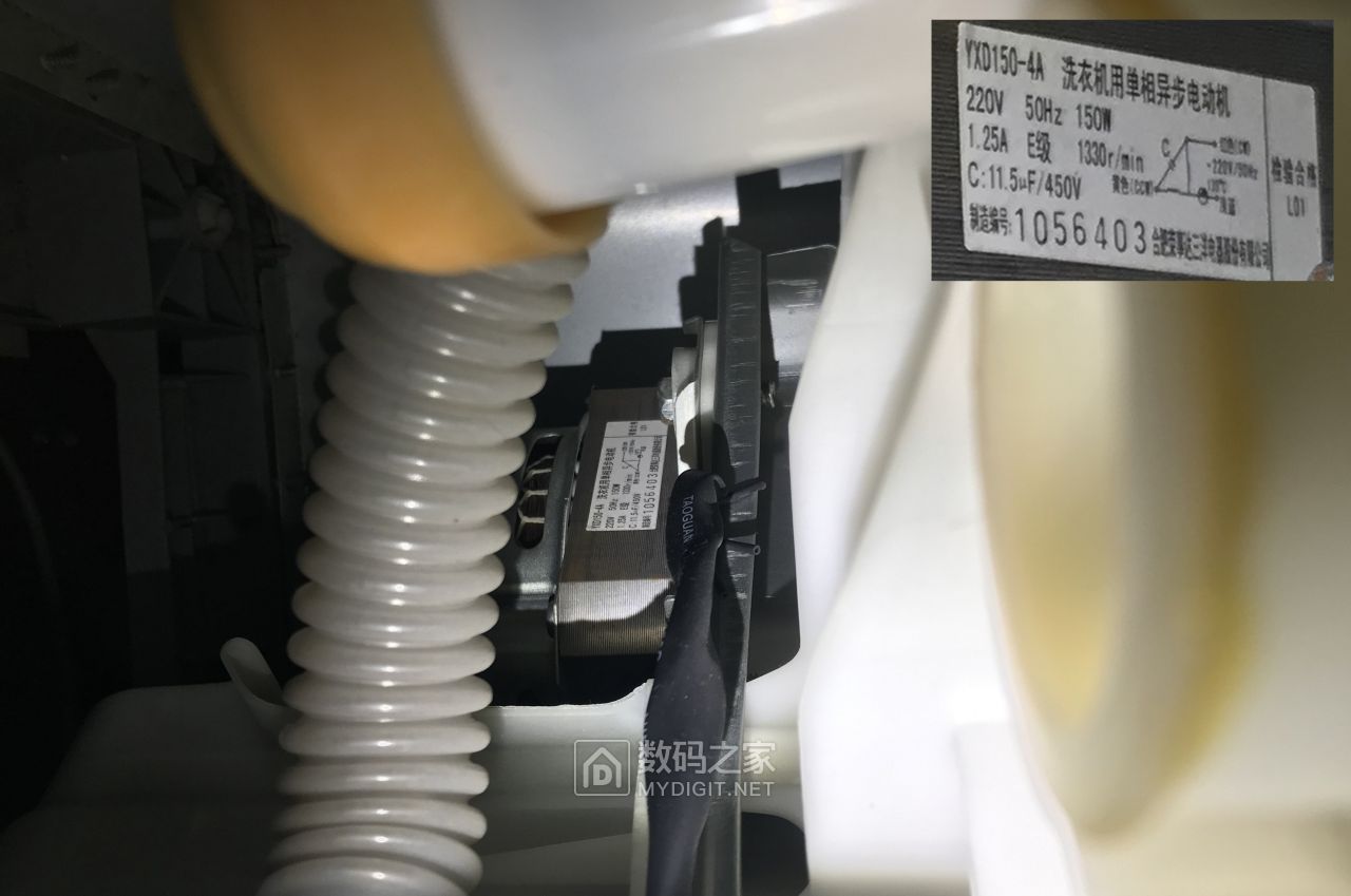 三洋xqb60-m808洗衣机故障码,拆机老洗衣机