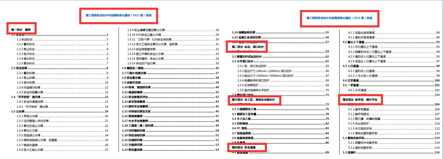 建筑施工安全标准化图册,中建三局文明施工标准化图册
