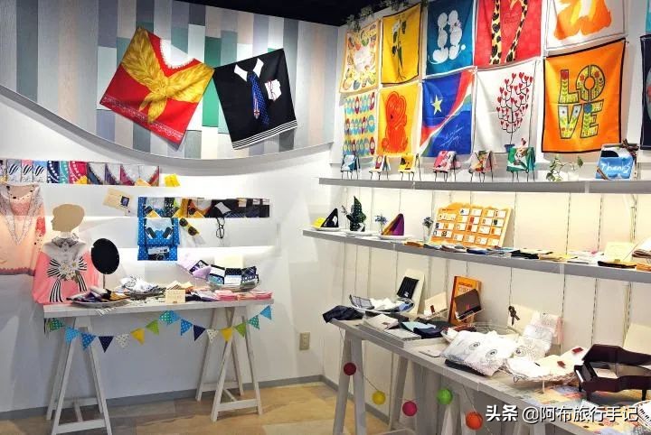 在日本逛布店，种类实在太多，我们列了一份游客导览清单