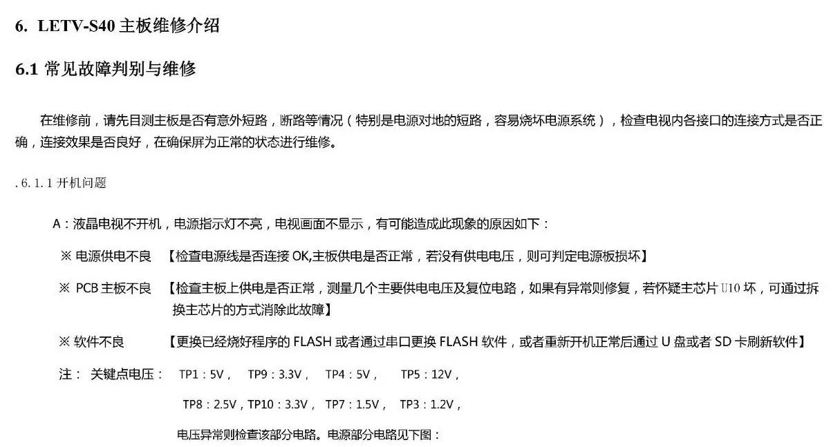 乐视电视letvs40亮红灯不开机,乐视letvs40升级版指示灯亮不开机