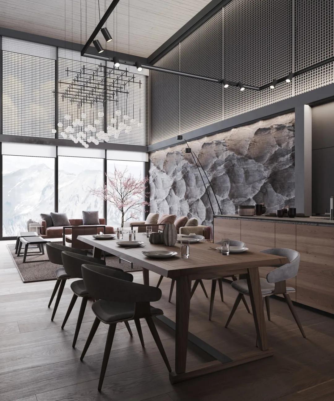 100款简约餐厅装修,100款高颜值餐厅设计