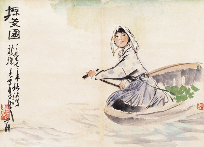 风波不信菱枝弱整首诗意思,风波不信菱枝弱全文