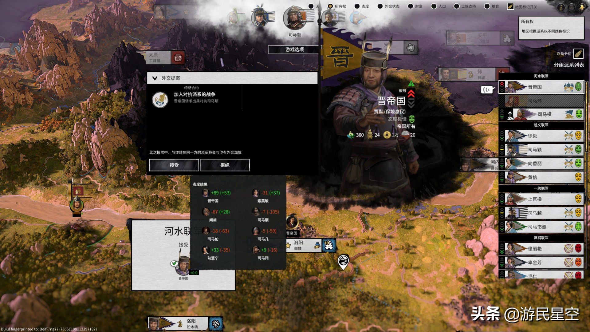 三国全面战争八王之乱阵营倾向,八王之乱三国