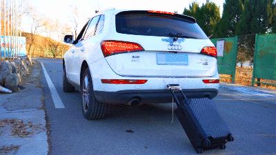 舒提啦1只旅行箱的革命，3年摔坏就换新，30米高空跌落测试合格