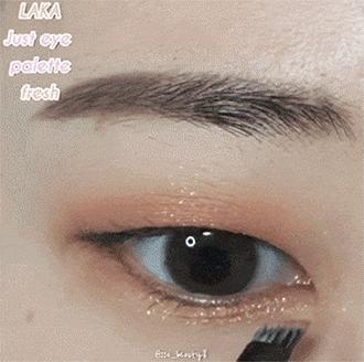 单眼皮如何画眼妆韩国,怎么画眼妆显着眼大又好看单眼皮