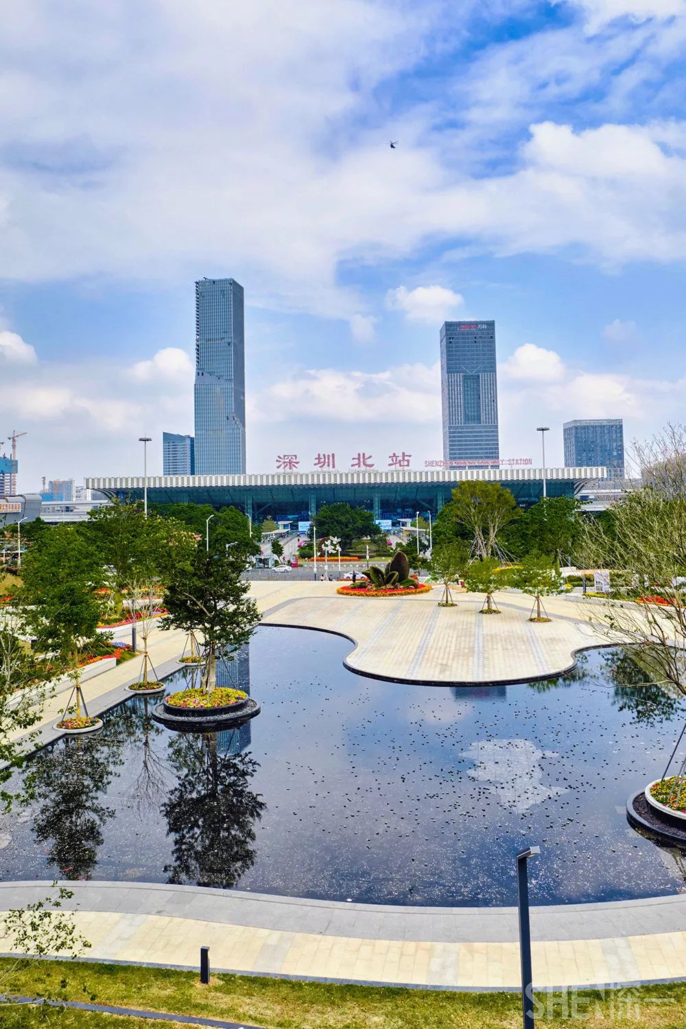 深圳5号地铁线附近的公园,地铁直达的深圳商圈