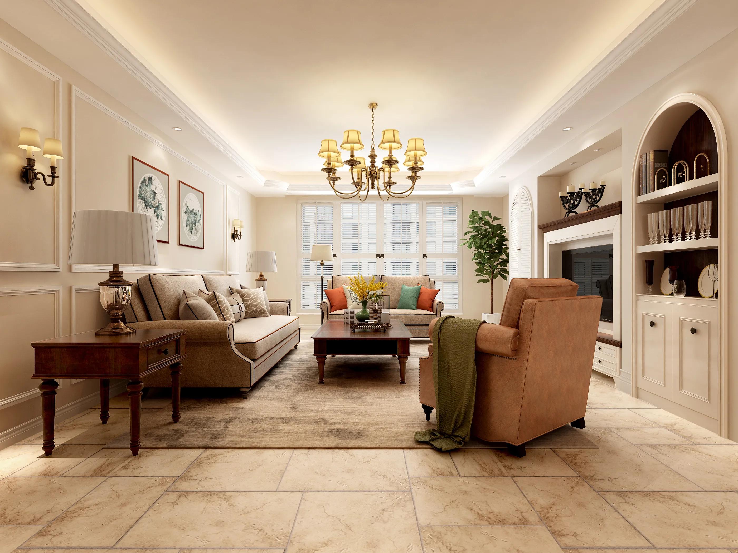 世华龙樾320平米,美式复古190