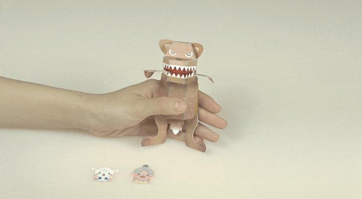 纸艺大神折立体龙,我们用一张纸做出立体龙