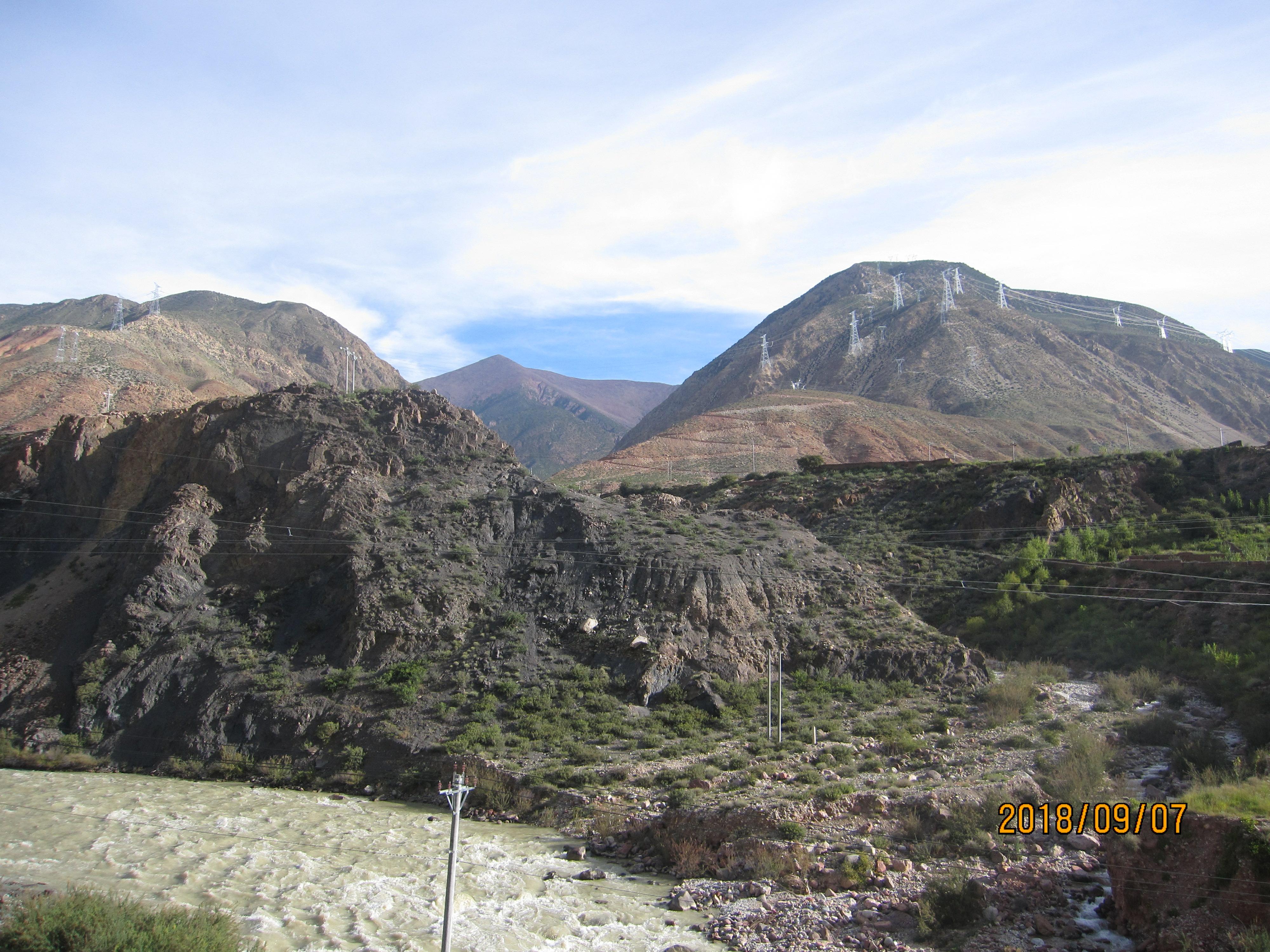 西藏第八天雪山下的然乌湖,从安徽到来西藏古冰川旅游攻略