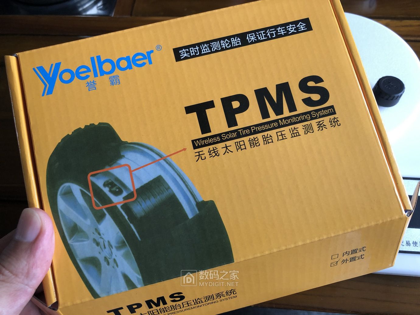 外置式胎压监测评测,外置胎压监测传感器拆解