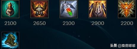 你对英雄联盟出装知道多少,寒冰辅助出装s11最新出装