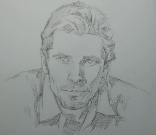 名师头像素描小男孩,名师素描头像