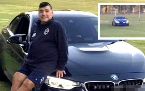 马拉多纳黑色法拉利,球王马拉多纳的车