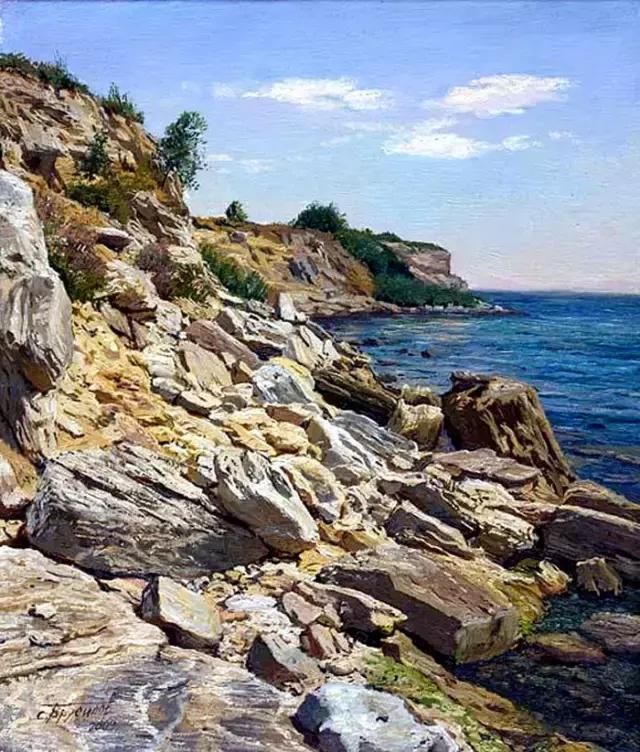 忻东旺油画俄罗斯风景作品,33幅俄罗斯精美风景油画