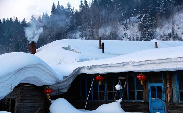 黑龙江省牡丹江市雪乡第一场大雪,雪乡迎来深秋第一场雪