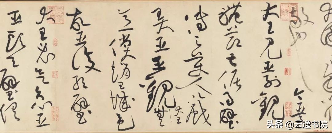 鬼画符草书作品欣赏,科普一下鬼画符和草书