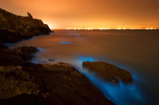 舟山冬天漂亮的海,夏天舟山海边天空