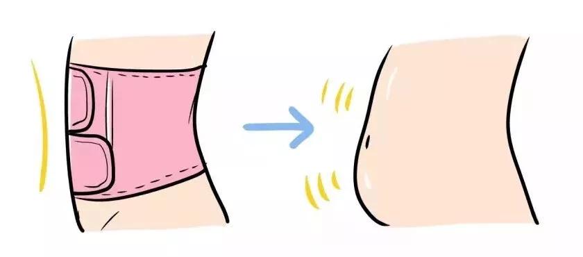 网红爆款束腹带,网红推荐的产后收腹带