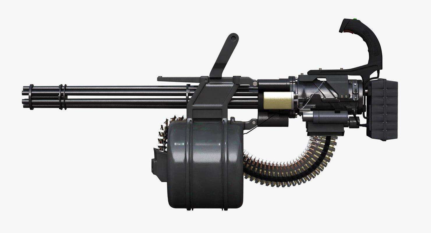 我军最新加特林机枪,国产单兵加特林机枪