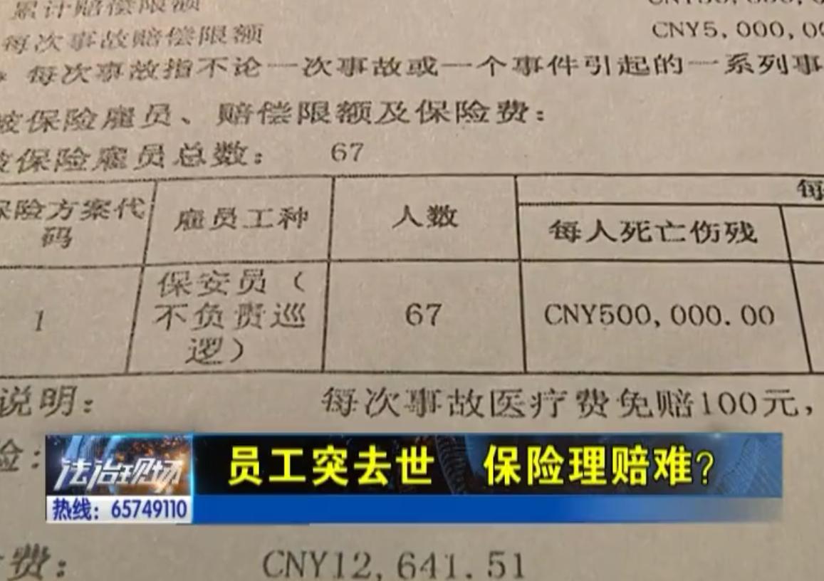 上班生病死亡保险公司赔多少,员工疾病死亡没买保险怎么理赔