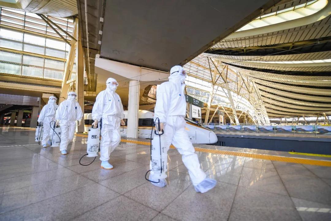 战疫情保春运铁路警察在行动,抗击疫情守护平安摄影征稿