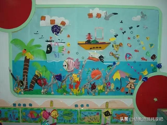 幼师环创主题墙恐龙,幼师大班主题墙图片大全