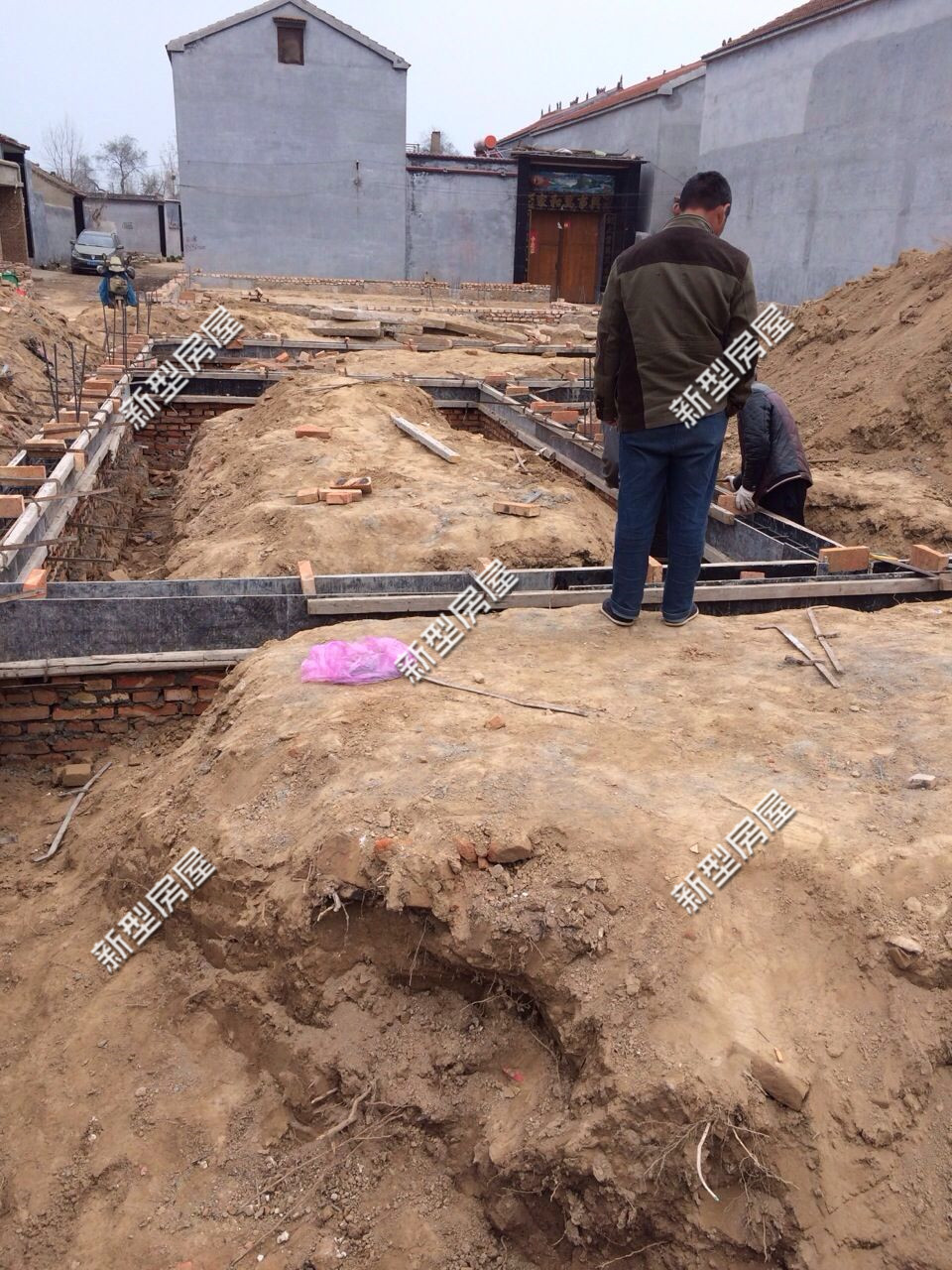 农村建房基础施工全过程,农村建房独立基础施工全流程