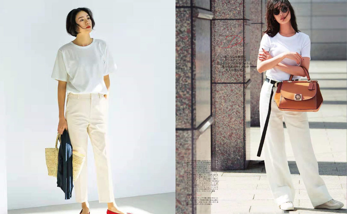 白t恤怎么搭才好看,白T恤怎么穿搭