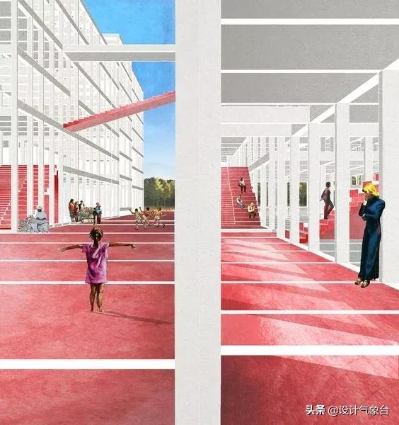 拼贴风效果图技巧,psd景观拼贴效果图教程