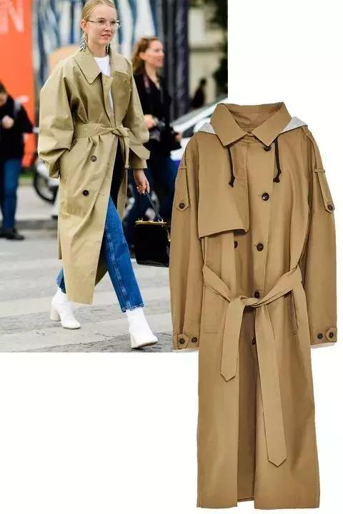 秋天买什么颜色风衣,冬天怎么挑选风衣