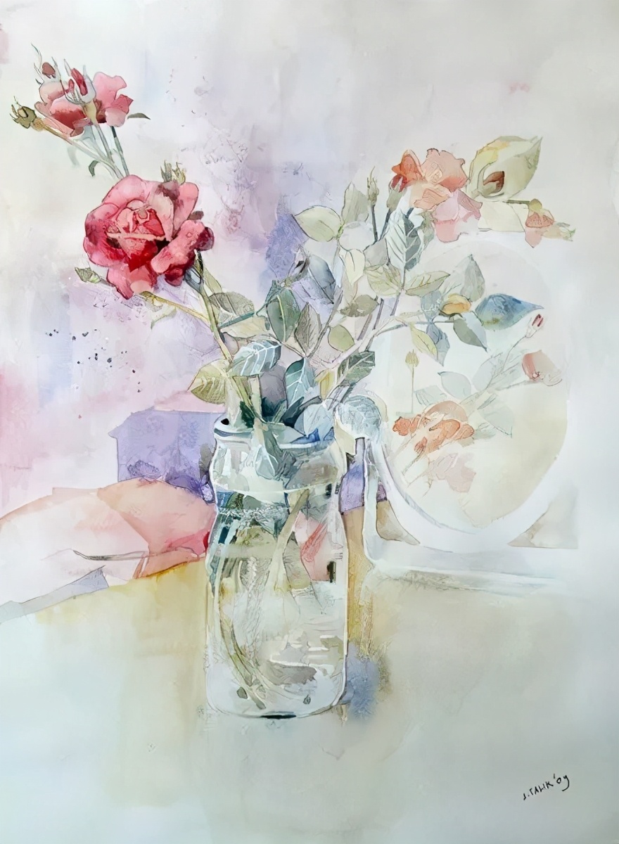 各种水彩风格大全,超喜欢水彩的通透肌理和淋漓酣畅