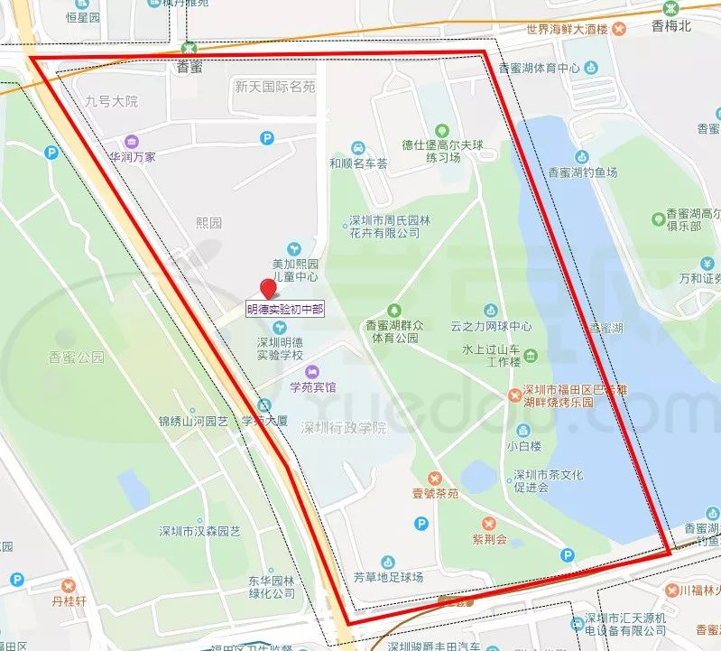 深圳福田区2022初中入学,福田区初中中考排名一览表