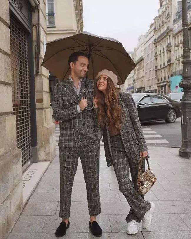 永不淘汰的格纹元素,格纹重塑经典复古摩登风强烈来袭