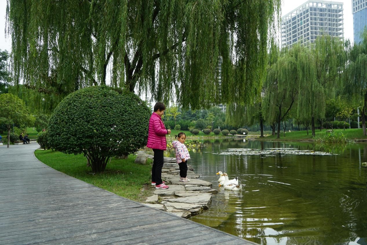 西安高新区这边的公园,西安高新区公园在哪个位置