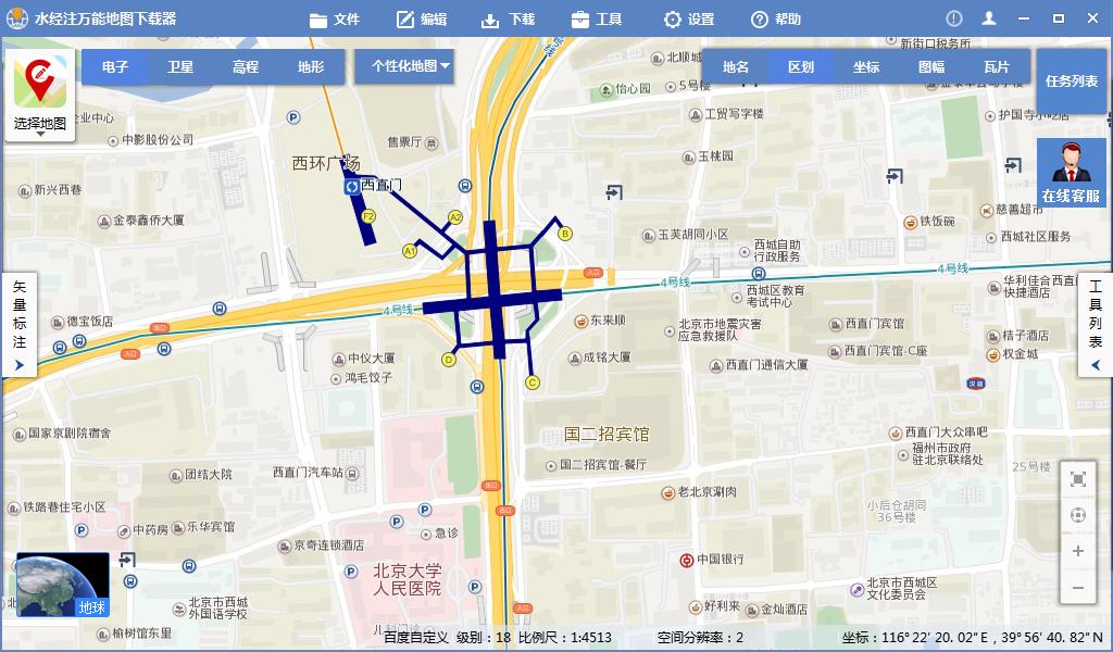 怎么用百度地图勾勒区域图,百度地图点位分布图制作