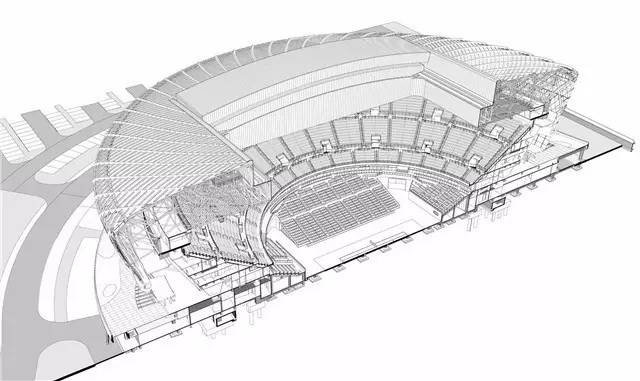 武汉光谷国际网球中心旋风球场