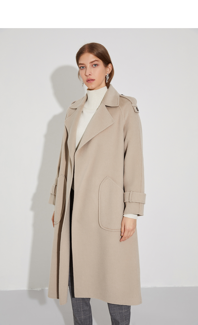 雾霾蓝大衣怎么搭配秋冬,秋冬大衣怎么搭配好看