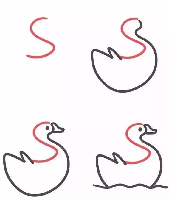 26个字母趣味简笔画完整版,字母简笔画26个字母简单又好看