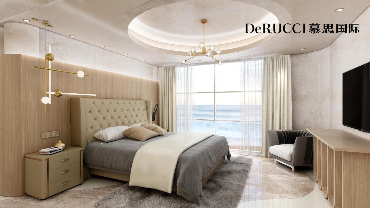 高档轻奢床慕思,慕思家具国际品牌床