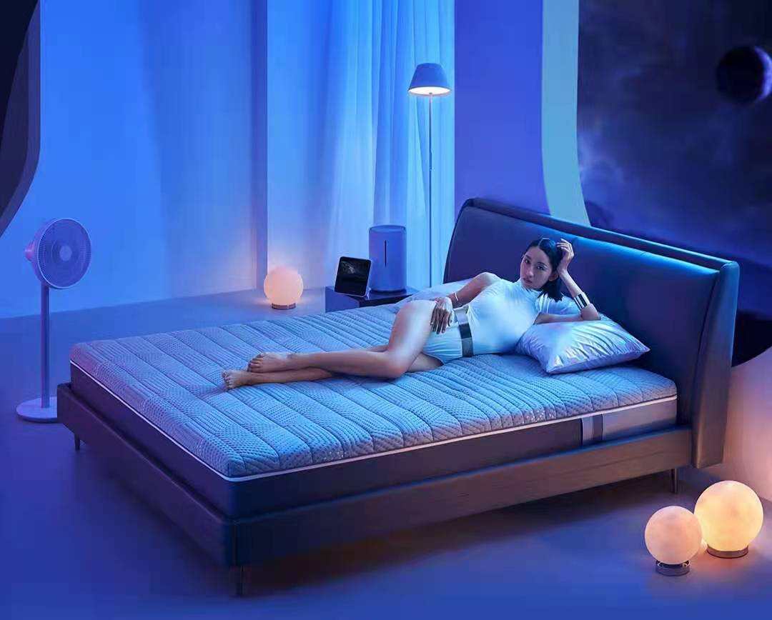 带你感受新科技8H智能AI助眠床垫如何提升国人睡眠质量