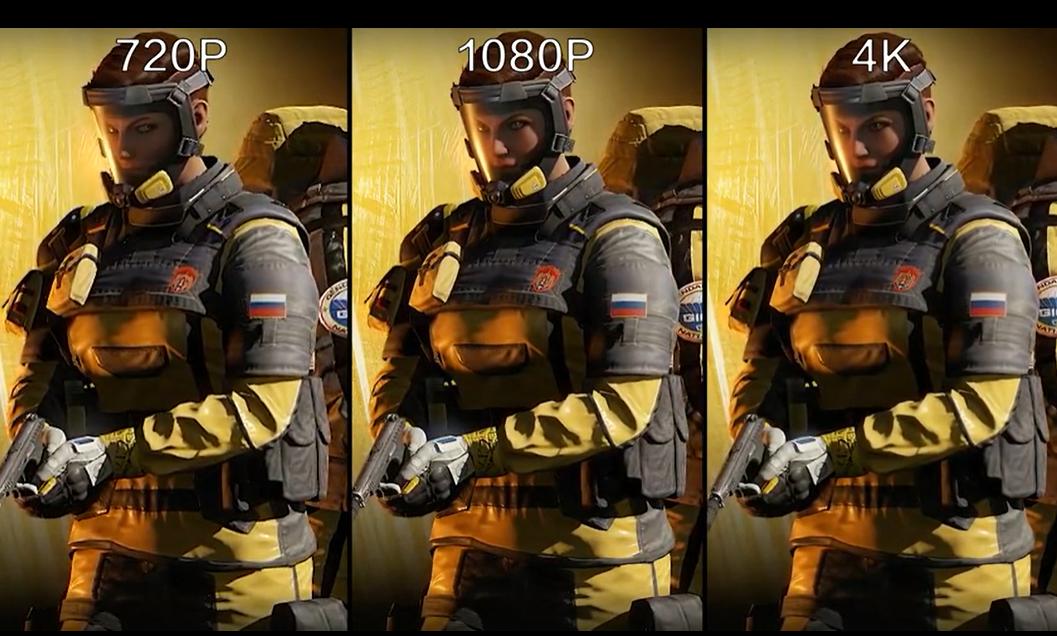 1080p和4k观看效果差距大吗,720p到1080p之前的分辨率