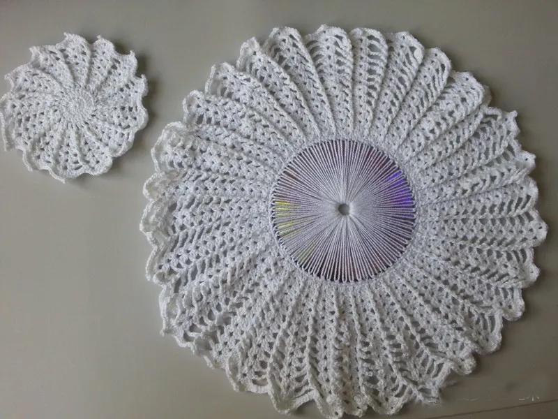 废旧光盘钩针收纳,可以钩什么物件好看又实用