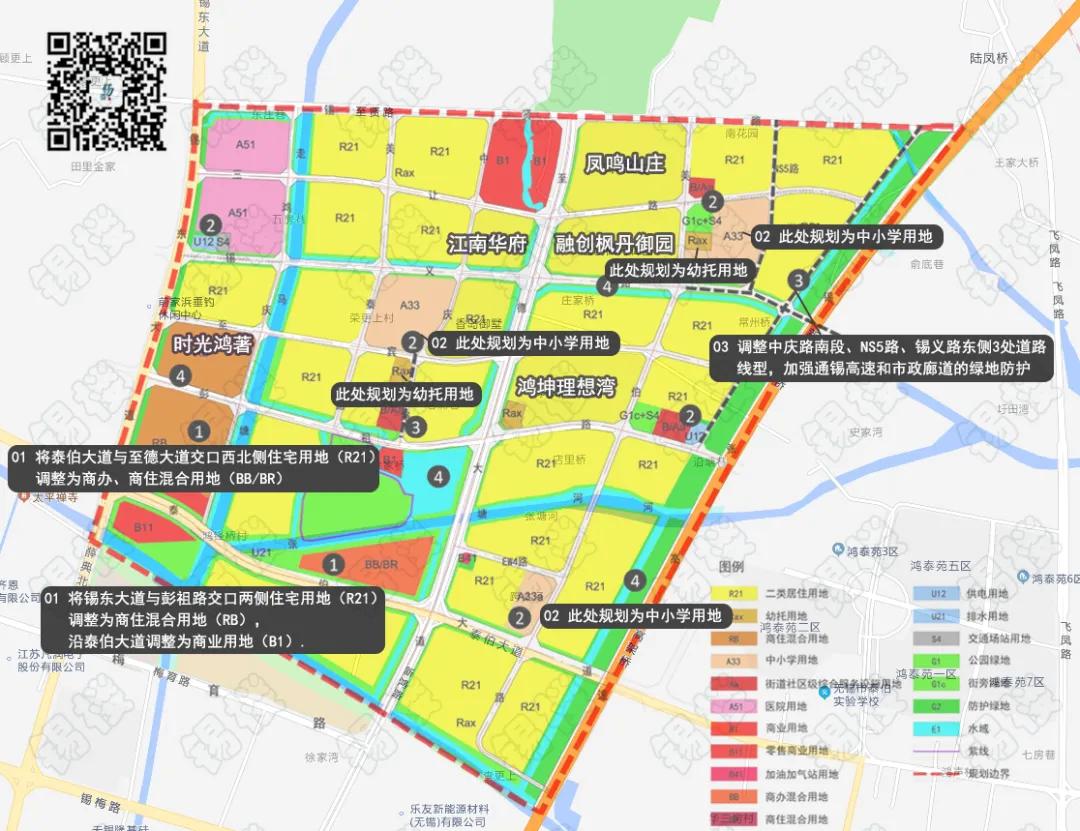 无锡市中心最新地块规划,无锡西北片区规划