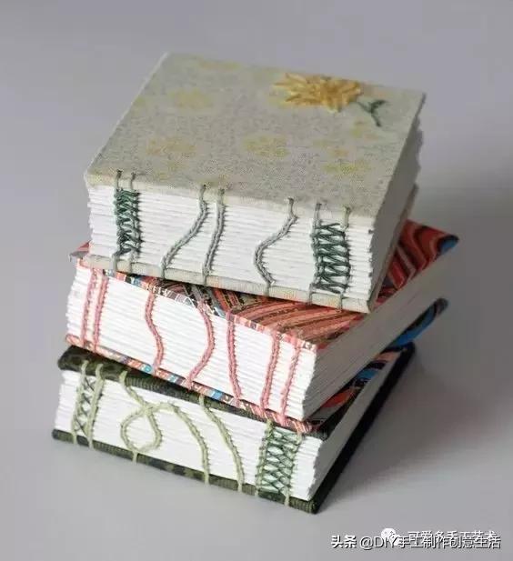 手工刺绣写字本,手工制作刺绣记录本