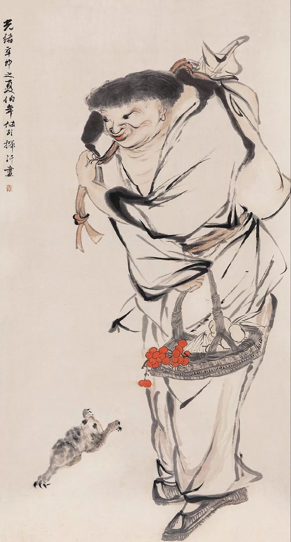 任伯年的经典高清花鸟画作品 (任伯年人物画高清图)