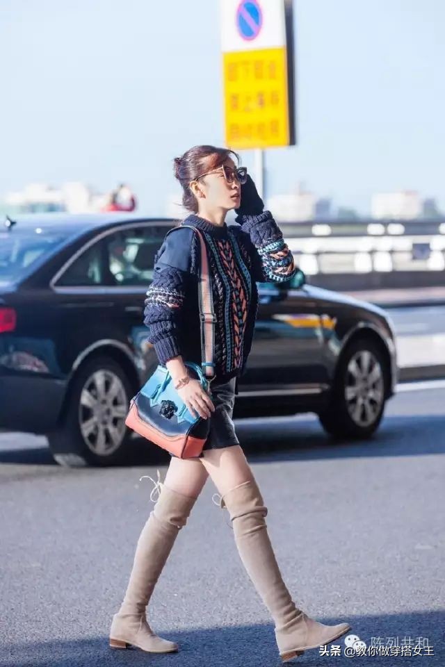 条纹毛衣显瘦还是麻花毛衣显瘦,为什么穿毛衣感觉很臃肿