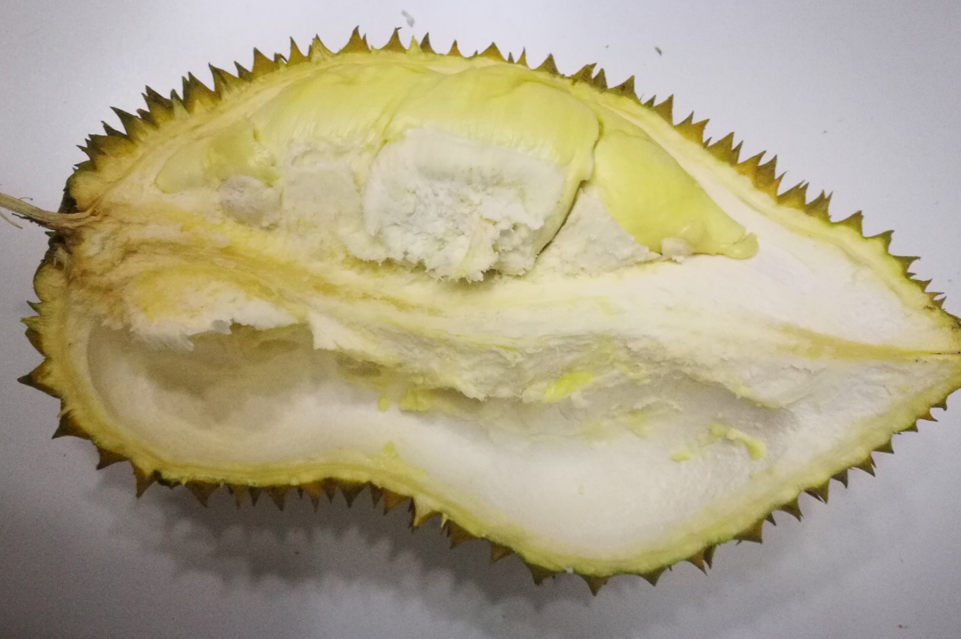 有裂口打开硬的榴莲是死包吗,有裂口的榴莲是不是生的