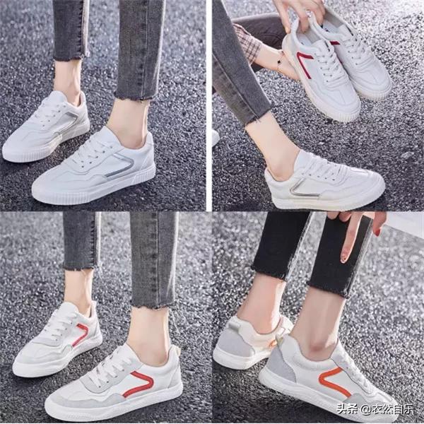 穿搭精选好看百搭小白鞋,穿小白鞋这样搭配时髦又简单